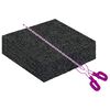 vidaXL Rubber granulaat patio pad Zwart 9 x 9 x 2 cm Rubber