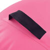 vidaXL Gymnastiekrol met pomp opblaasbaar 100x60 cm PVC roze