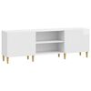 vidaXL TV-kast Hoogglans Wit 150 x 31 x 50 cm Bewerkt hout
