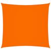 vidaXL Zonnescherm vierkant 7x7 m oxford stof oranje
