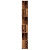 vidaXL Boekenkast 80x24x192 cm bewerkt hout oud houtkleurig