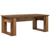 vidaXL Koffietafel Set 2 pcs Oudhout Bewerkt hout