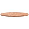 vidaXL Tafelblad rond &Oslash;70x2,5 cm massief beukenhout