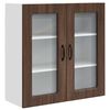 vidaXL Vaatwasserpaneel Kalmar Bruin Eiken 80 x 31 x 80 cm