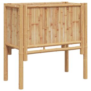vidaXL Verhoogd bed Bruin 70 x 35 x 70 cm Bamboe