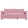 vidaXL 3-zitsbank roze 220x77x82 cm fluweel