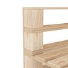 vidaXL Tuinbank 4-zits pallet hout
