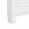vidaXL Radiatorombouw 172x19x81,5 cm MDF wit