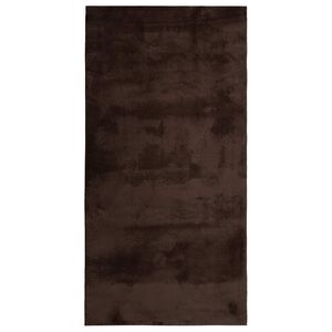 vidaXL Medium pile zachte en wasbare tapijt HUARTE Bruin 150 x 80 cm