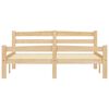 vidaXL Bedframe massief grenenhout 120x200 cm