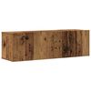 vidaXL 6-delig Tv-meubelset wandmontage bewerkt hout oud houtkleurig
