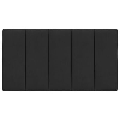 vidaXL Hoofdbordkussen 80 cm fluweel zwart