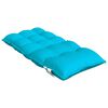 vidaXL Stoelkussens 6 st lage rug oxford stof turquoise