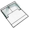 vidaXL Vogelval Groen 50 x 60 x 1,9 cm Polyetheen