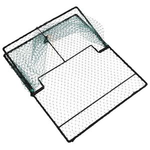 vidaXL Vogelval Groen 50 x 60 x 1,9 cm Polyetheen