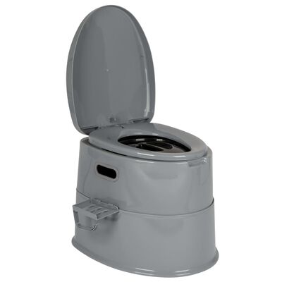 Bo-Camp Toilet draagbaar 7 L grijs