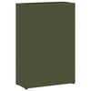 vidaXL Paraplu Standaard Olijfgroen 28 x 12 x 41 cm Staal