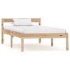 vidaXL Bedframe massief grenenhout 100x200 cm