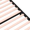 vidaXL Bedframe massief hout zwart 75x190 cm