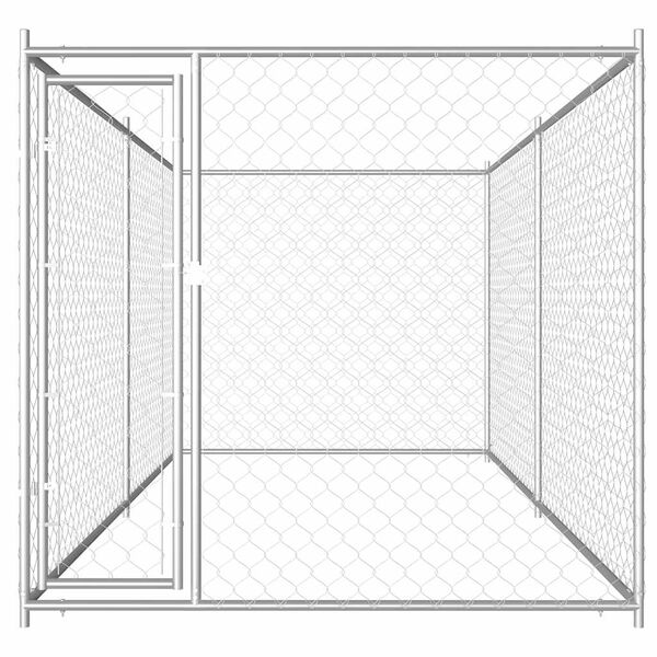 vidaXL Hondenkennel voor buiten 382x192x185 cm