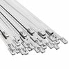 vidaXL Kabelbinders 50 st 4,6 x 400 mm zilver