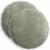 vidaXL Kussensloop 2 pcs HEERLEN Groen &Oslash; 40 cm Chenille Stof
