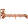 vidaXL Bedframe met hoofdeinde Wasbruin 160 x 200 cm Massief Vurenhout