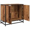 vidaXL Badkamer wastafelkast Oud Hout 65 x 33 x 60 cm Bewerkt hout