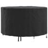 vidaXL Meubelhoes 128 x 128 x 71 cm 210D Oxford Stof Rond Waterdicht