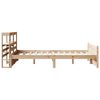 vidaXL Bedframe met hoofdbord massief grenenhout 120x200 cm