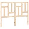 vidaXL Hoofdbord 145,5x4x100 cm massief grenenhout