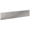 vidaXL Gazonrand 20 st 100 x 22 cm Staal zilver