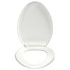 vidaXL Toiletbril soft-close met quick-release ontwerp wit