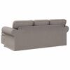 vidaXL Bank Taupe Totale afmetingen: 195 x 138 x 80 cm (B x D x H)