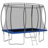 vidaXL Trampolineset rechthoekig 150 kg 274x183x76 cm