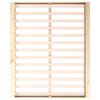 vidaXL Bedframe massief hout 140x200 cm