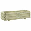 vidaXL Plantenbak verhoogd rechthoekig 120x40x30 cm hout
