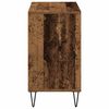vidaXL Badkamer Kast met plank Oud Hout 80 x 33 x 60 cm Bewerkt hout