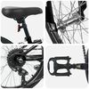 vidaXL Mountainbike 20 Inch 6-Speed voor 5-8 jaar oud Zwart