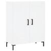 vidaXL Dressoir 69,5x34x90 cm bewerkt hout wit