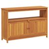 vidaXL Tuinwandtafel 110x35x75 cm massief acaciahout