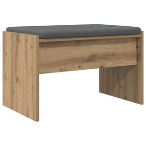 vidaXL Halbank Artisan Eiken 63 x 38 x 40 cm