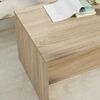 vidaXL Salontafel Sonoma Eiken 80 x 50 x 40 cm Bewerkt hout