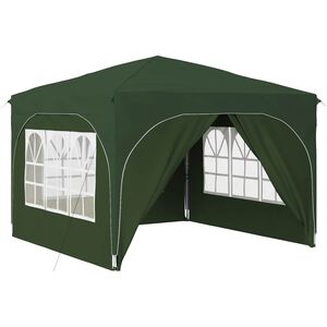 vidaXL Pop-up partytent 290 x 290 x 245 cm Groen