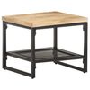 vidaXL Bijzettafel 40x40x35 cm massief mangohout