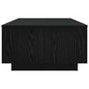 vidaXL Salontafel met lade Zwart Eiken 95 x 55 x 31 cm Bewerkt hout