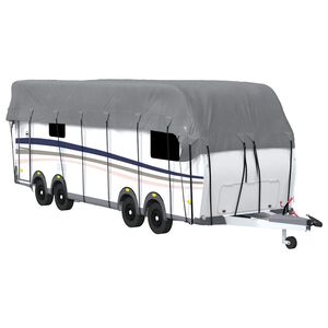 vidaXL Caravan dakbedekking 900x300 cm vliesvlies grijs