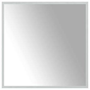 vidaXL LED Badkamer Spiegel Transparant 60 x 60 cm gehard glas