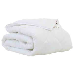 vidaXL Zomer Dekbed 202 x 136 x 3 cm Zomer Polyester Wit Ademend