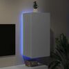 vidaXL Tv-wandmeubel met LED-verlichting 40,5x35x80 cm wit